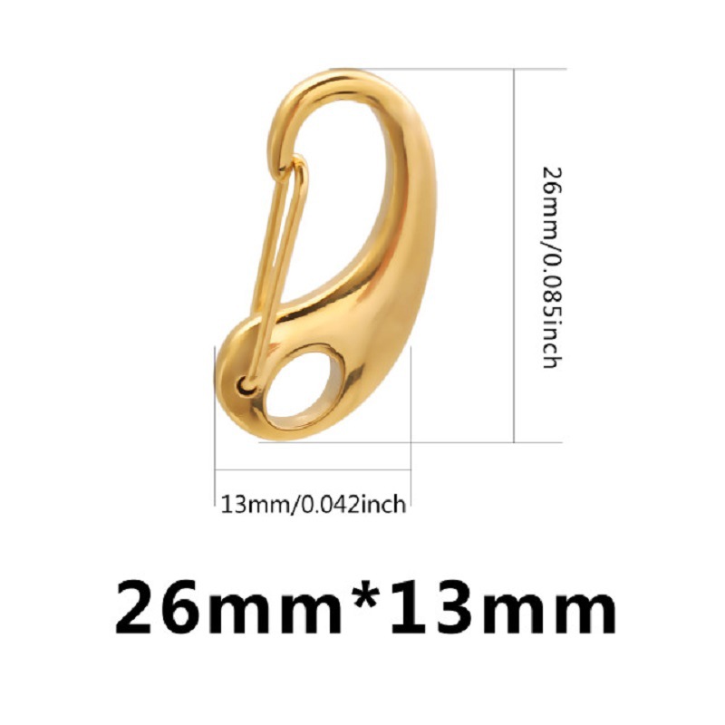 Gold 13 * 26mm