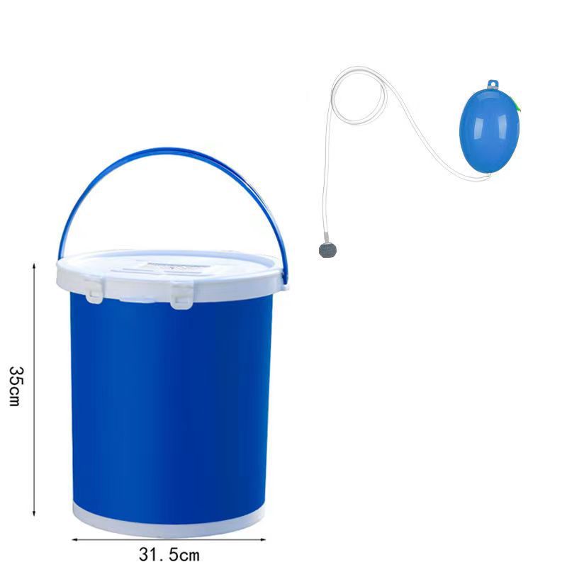 blue 31.5*35cm with oxygen pump