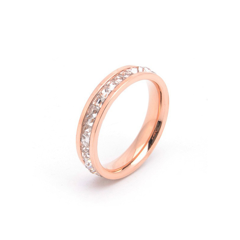 real rose gold plated US Size #6