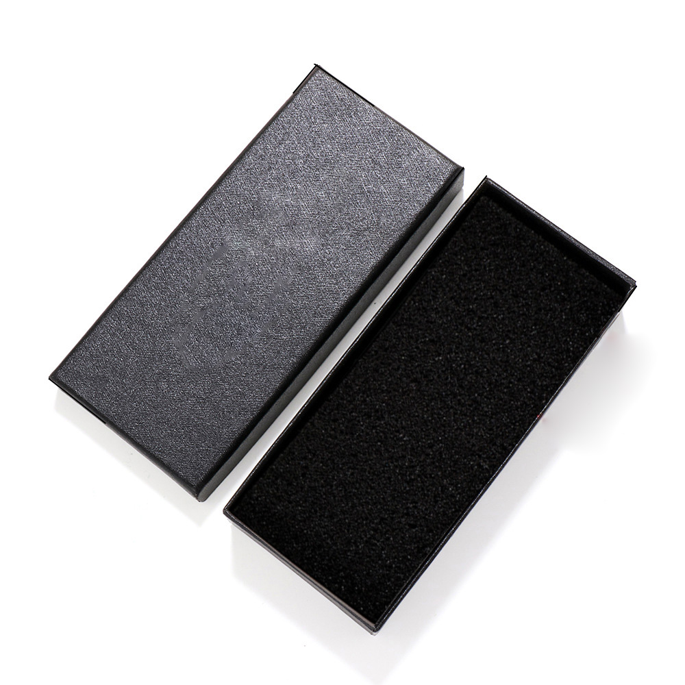 Small Box (no grooves) black 12.9 * 6 * 2.8 cm