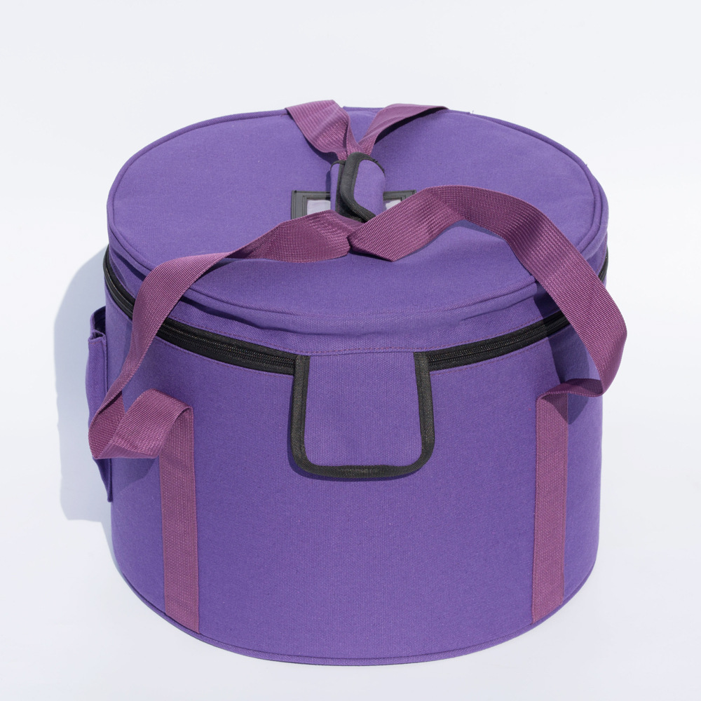 12:12 inch bowl   cloth ring   purple bag