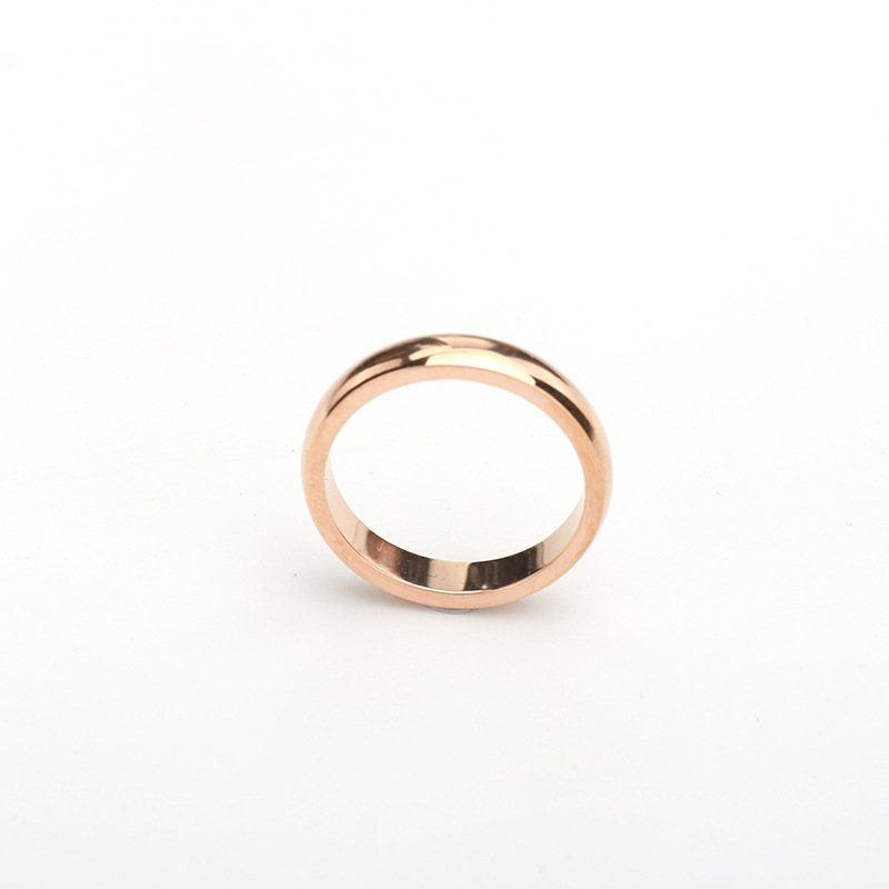 real rose gold plated US Size #5