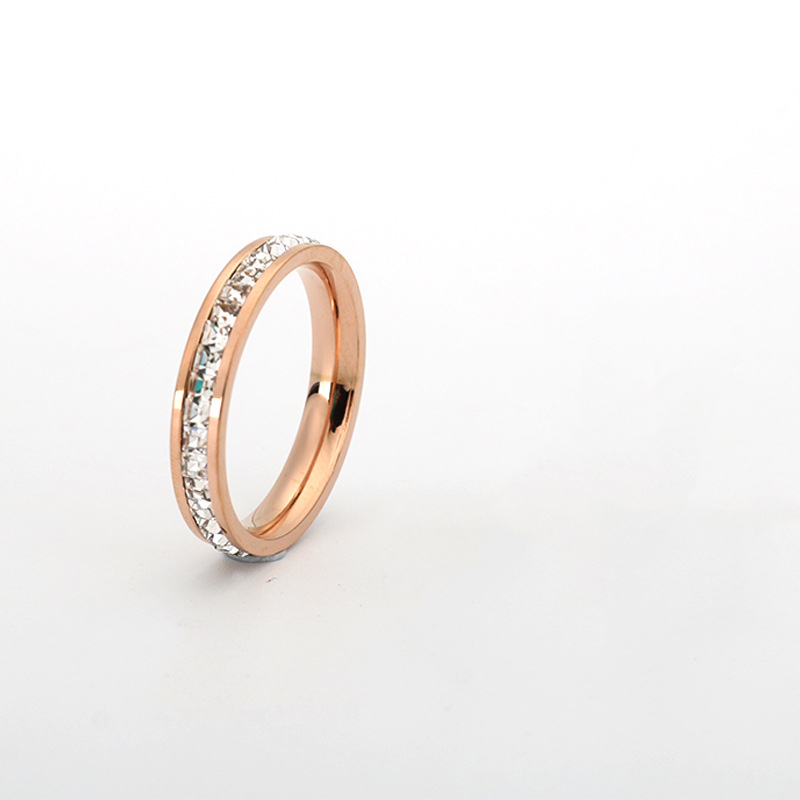 real rose gold plated US Size #4