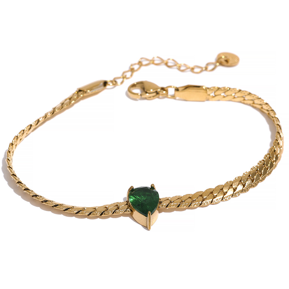 3:Green Bracelet 14cm