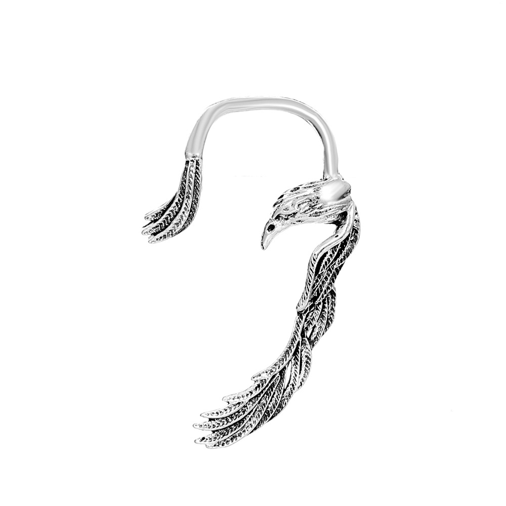 Ancient silver A-1494# left ear