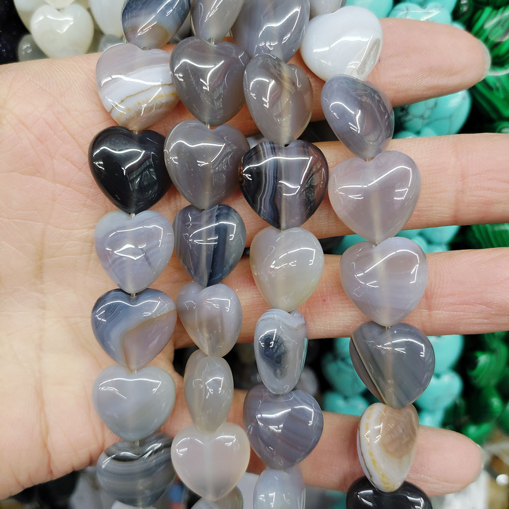 grey agate 14mm about 28
