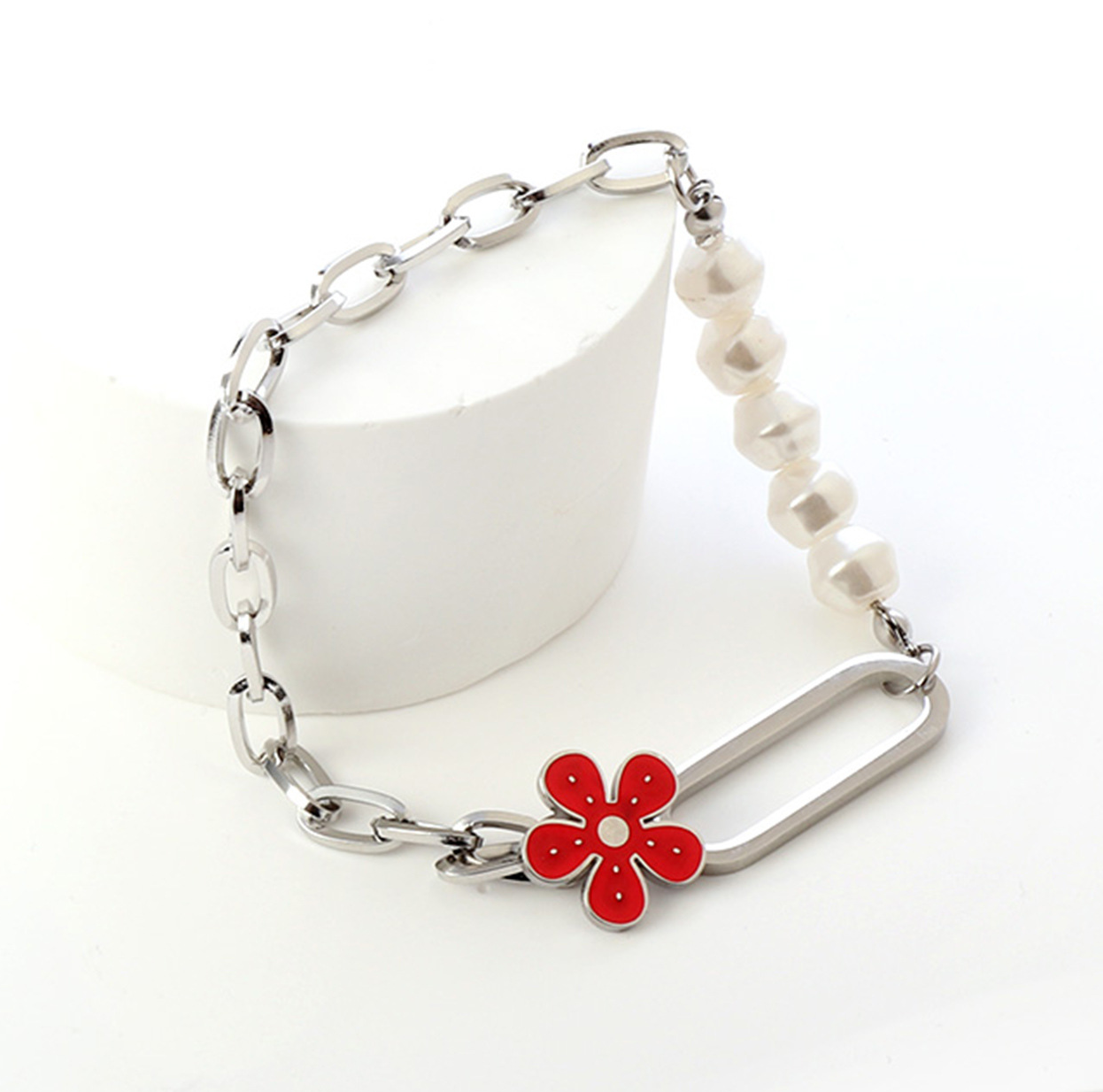 3:Pearl   flower steel color
