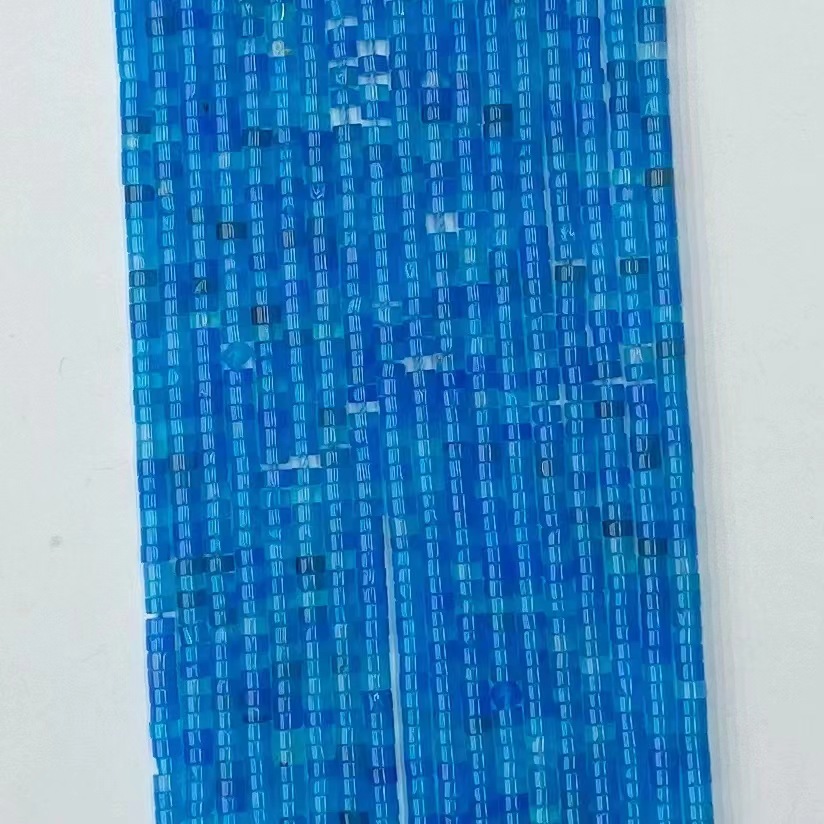 blue agate 2x3mm