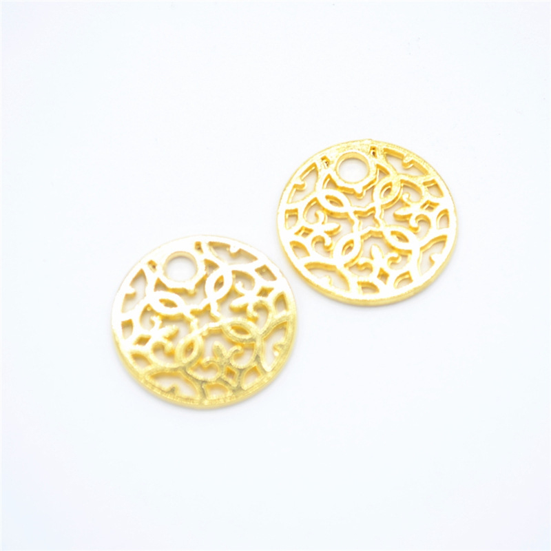 gold color plated 15x15mm