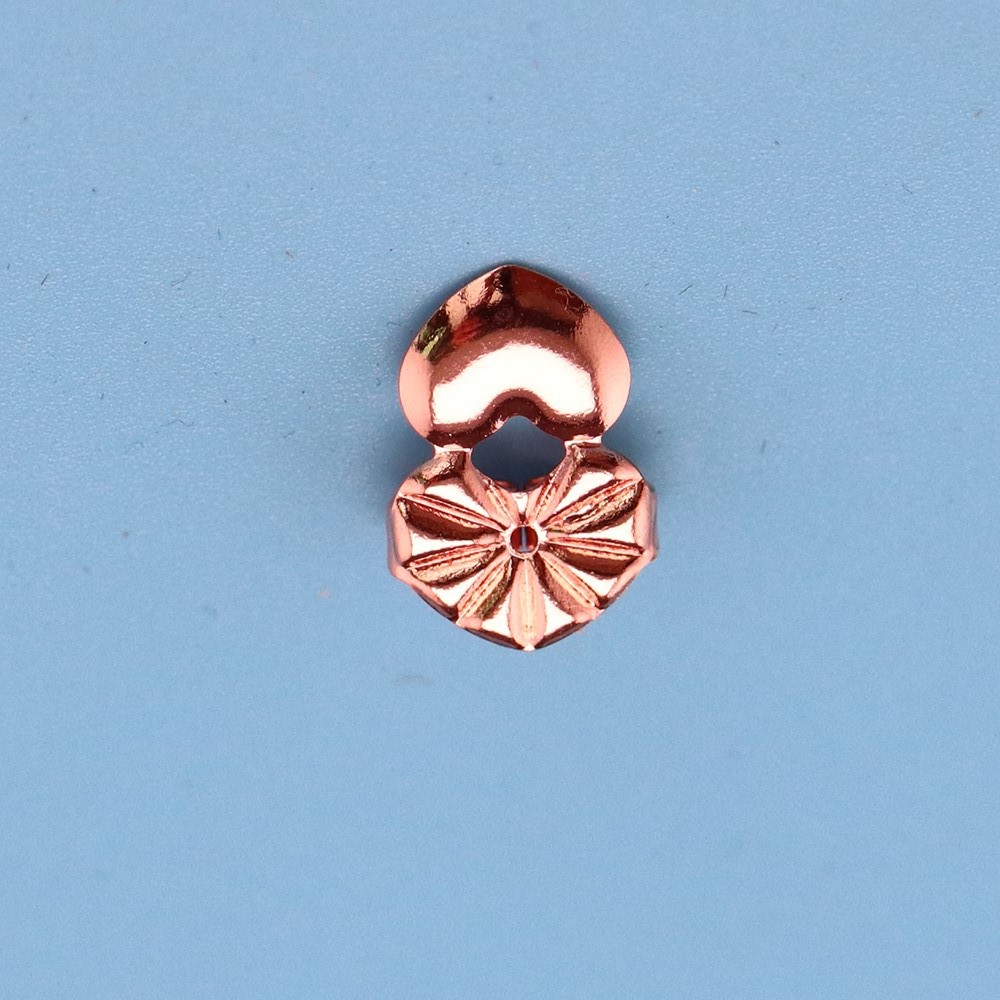 9:Rose gold plated  single ( no packaging )