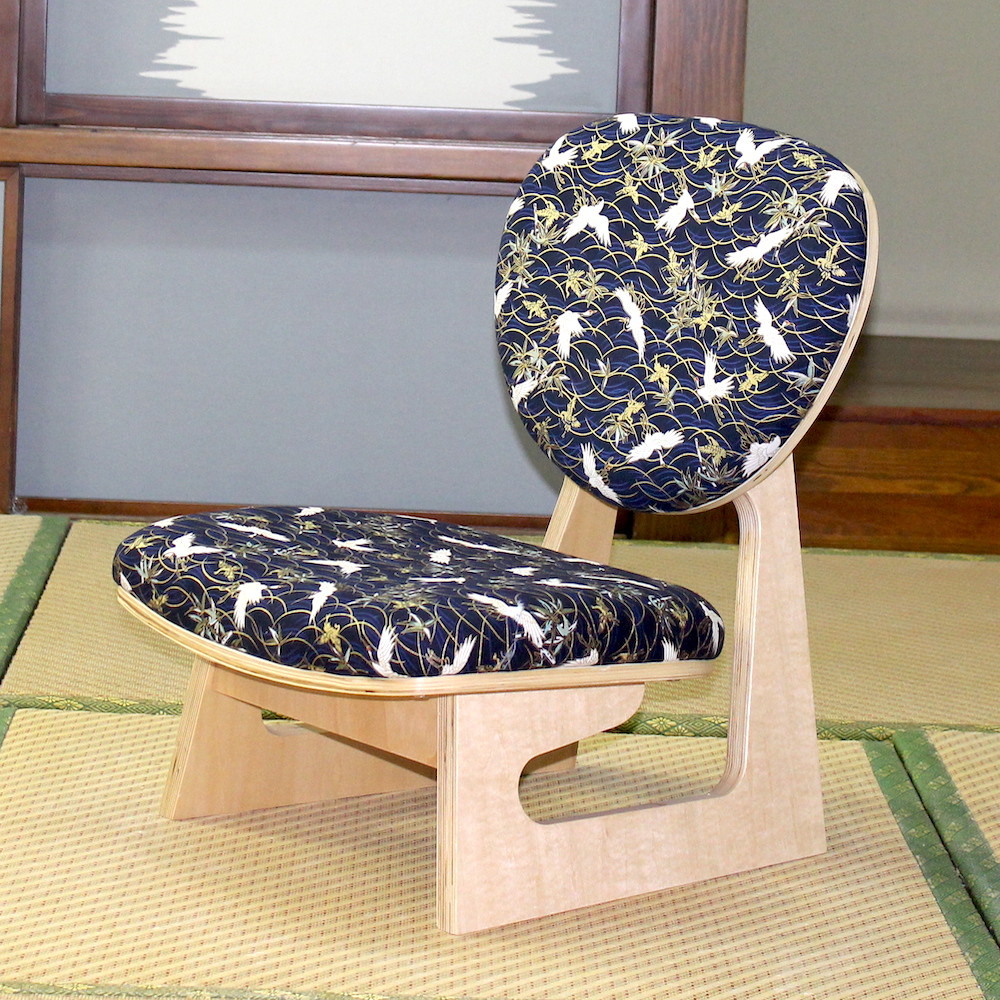 Sandal Wood Blue Crane cushions