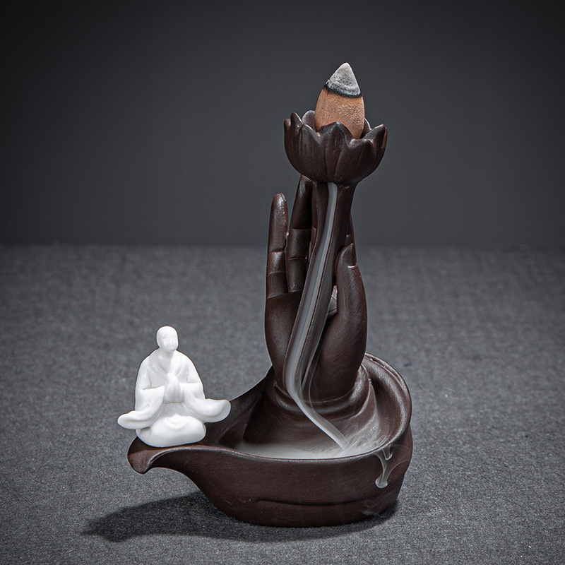 8:Buddha Hands with One Heart - Enlightenment Zen 12.5*9.5*6cm