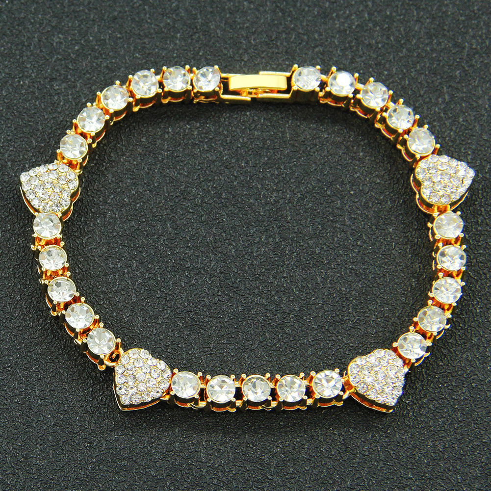 1:Gold Bracelet -8inch