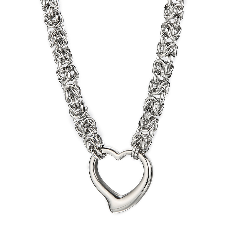 Steel necklace KN24631-Z
