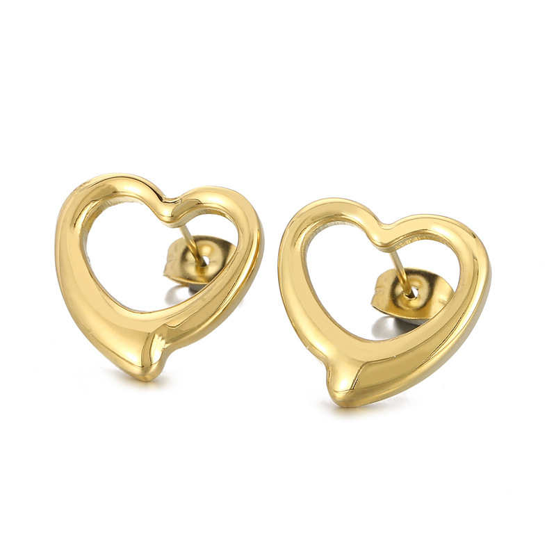 Gold earrings KE92550-Z