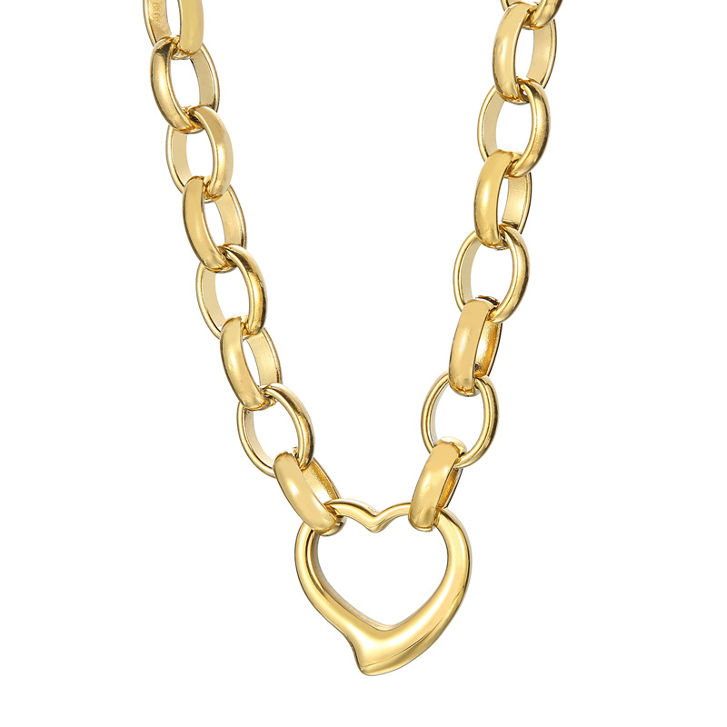 9:Gold necklace KN230900-Z