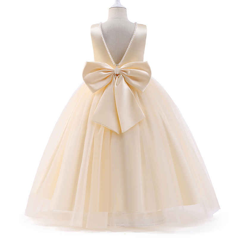 Champagne color bow short