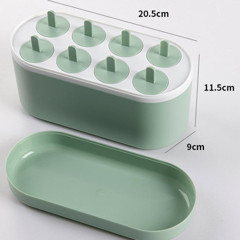 8 Popsicle mold with green outer box