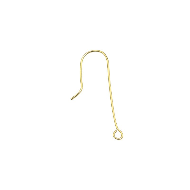 (0.7*30mm) short vertical ear hook/gold