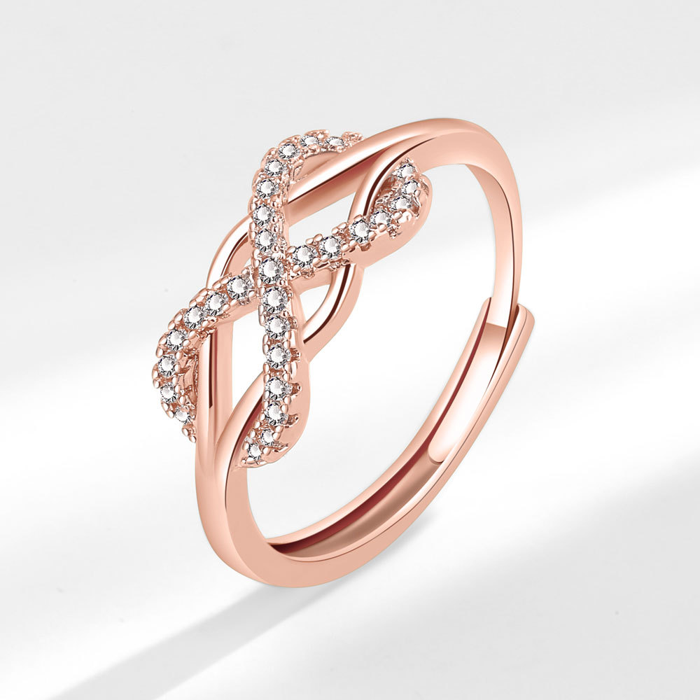 2:rose gold color plated