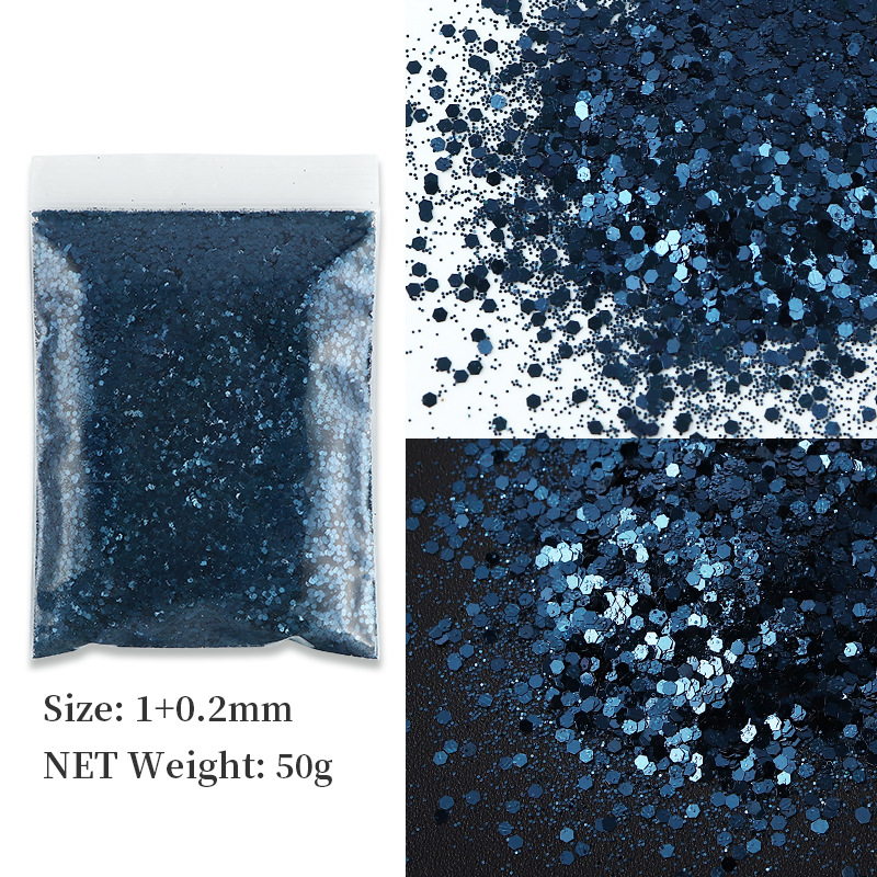 50g Bag 0.2+1MM- Gemstone Blue Size 13