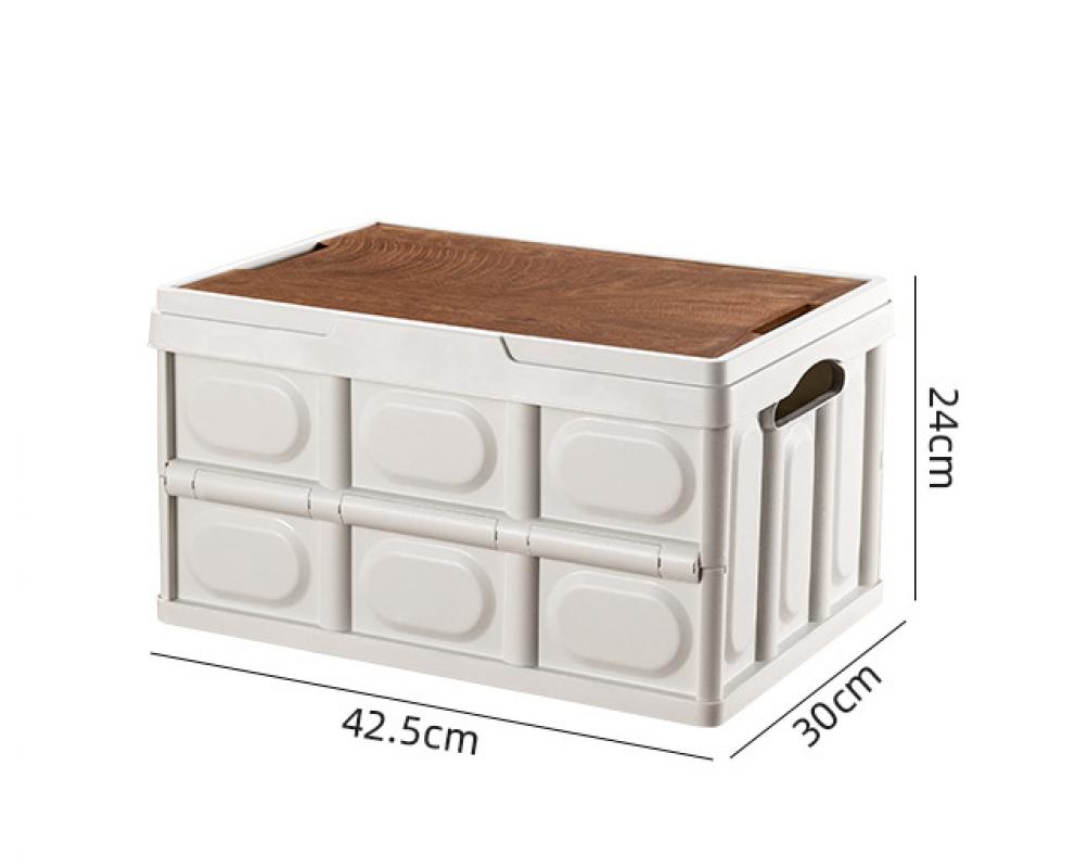 Small Size 30L(white) No handle   wooden lid
