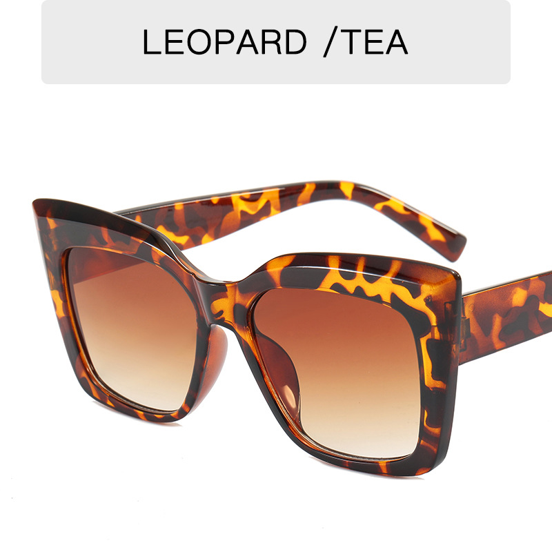 Leopard print double tea slice