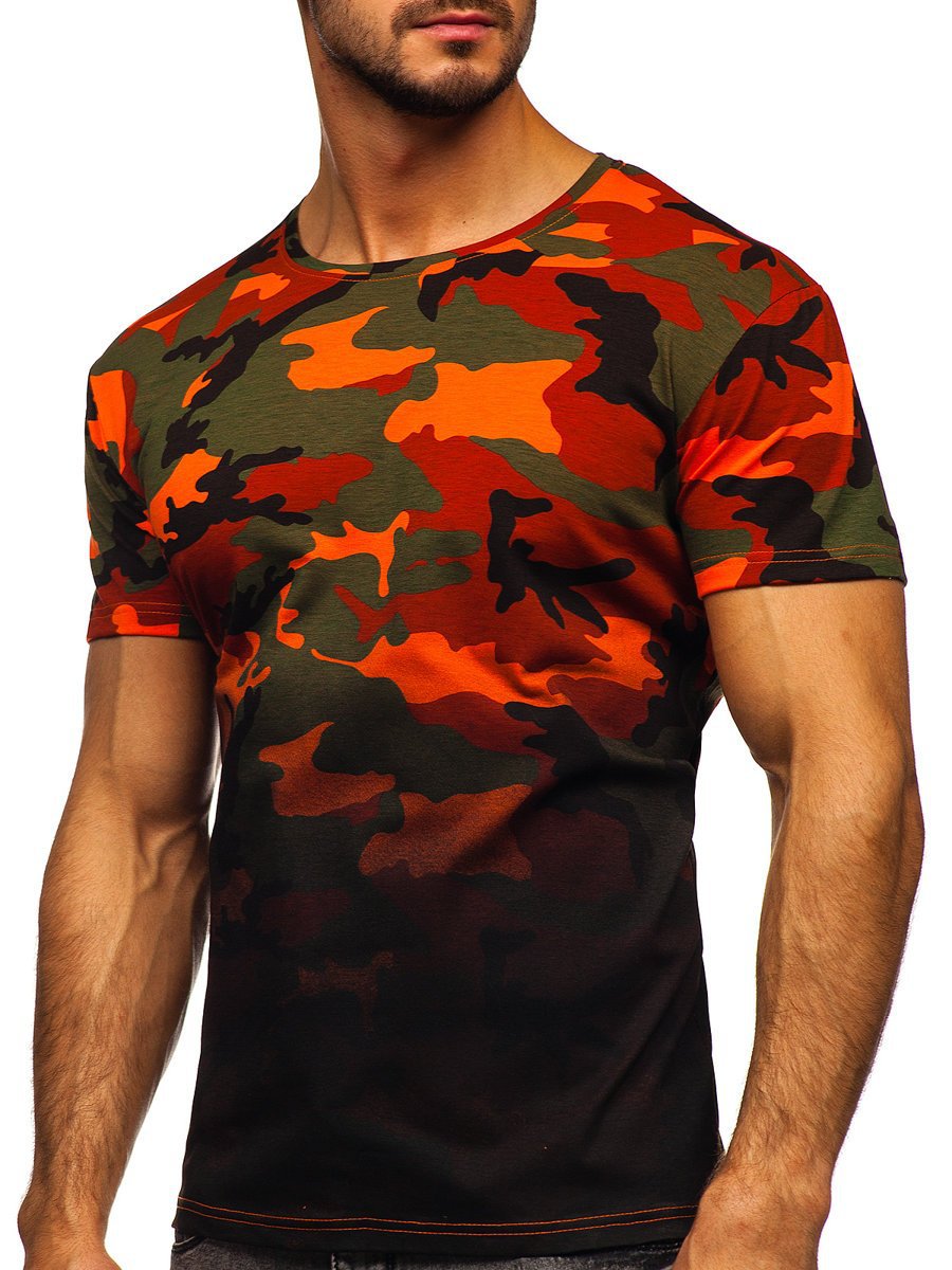 Red and green camouflage