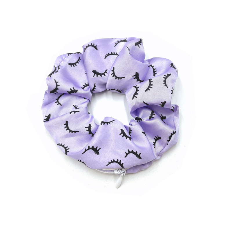 Zipper ring purple
