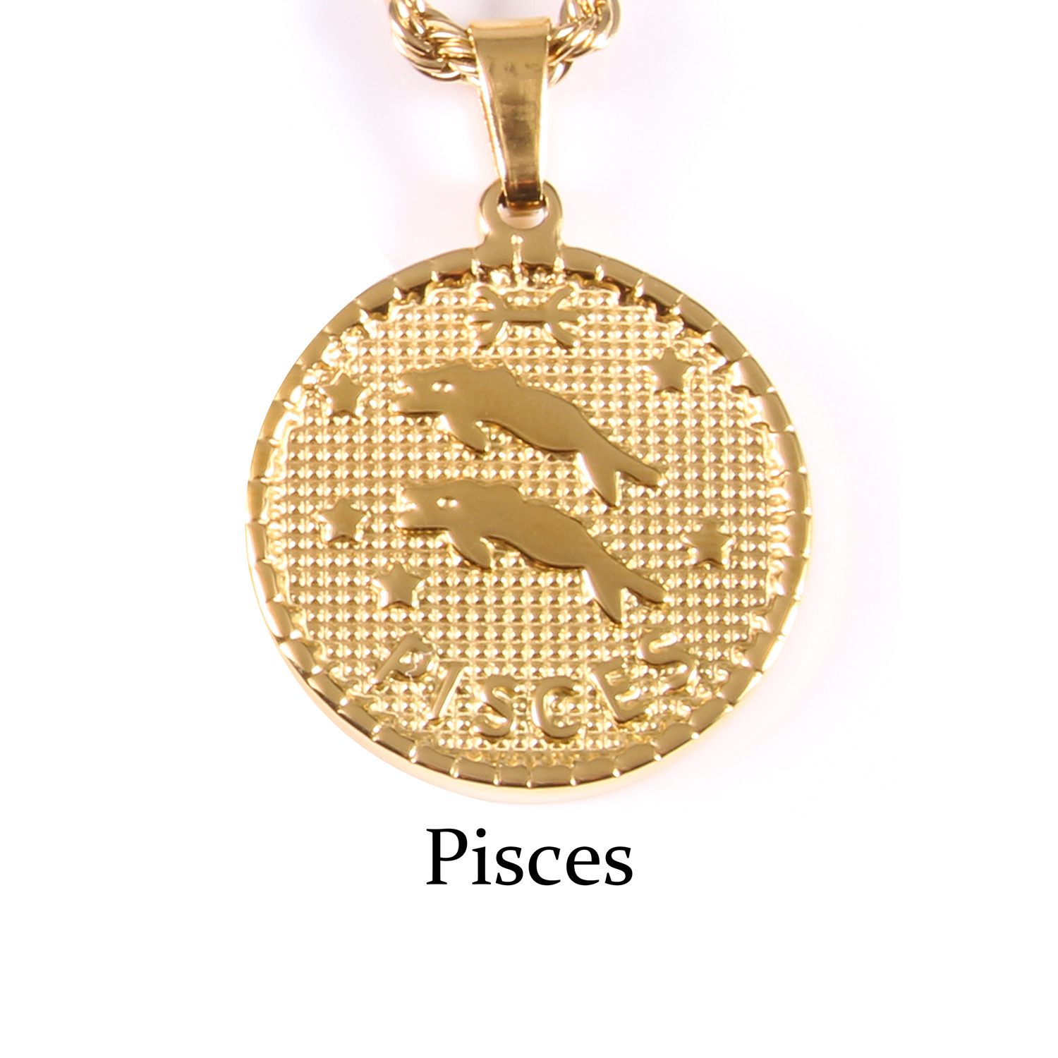 gold Pisces