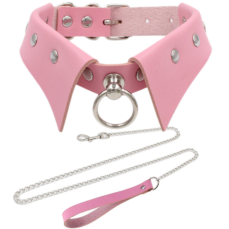4:Pink  120cm chain
