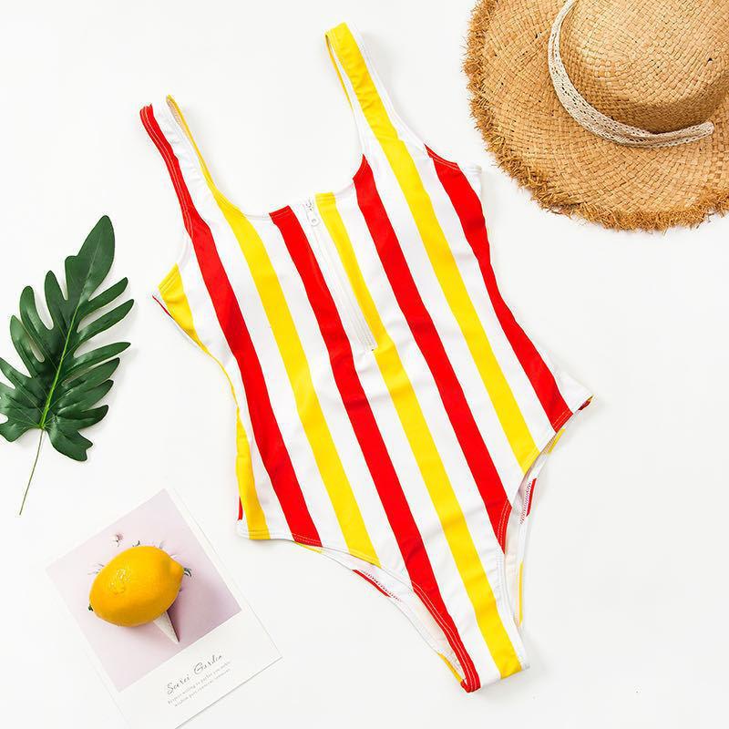 red and yellow stripes
