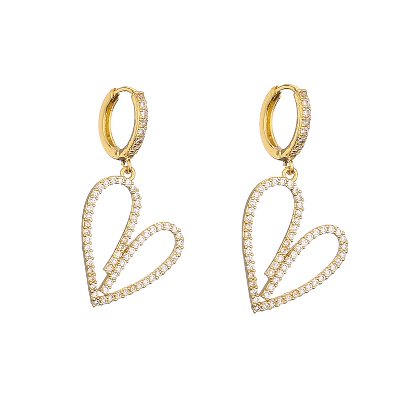 3:Gold Earrings 1 pair