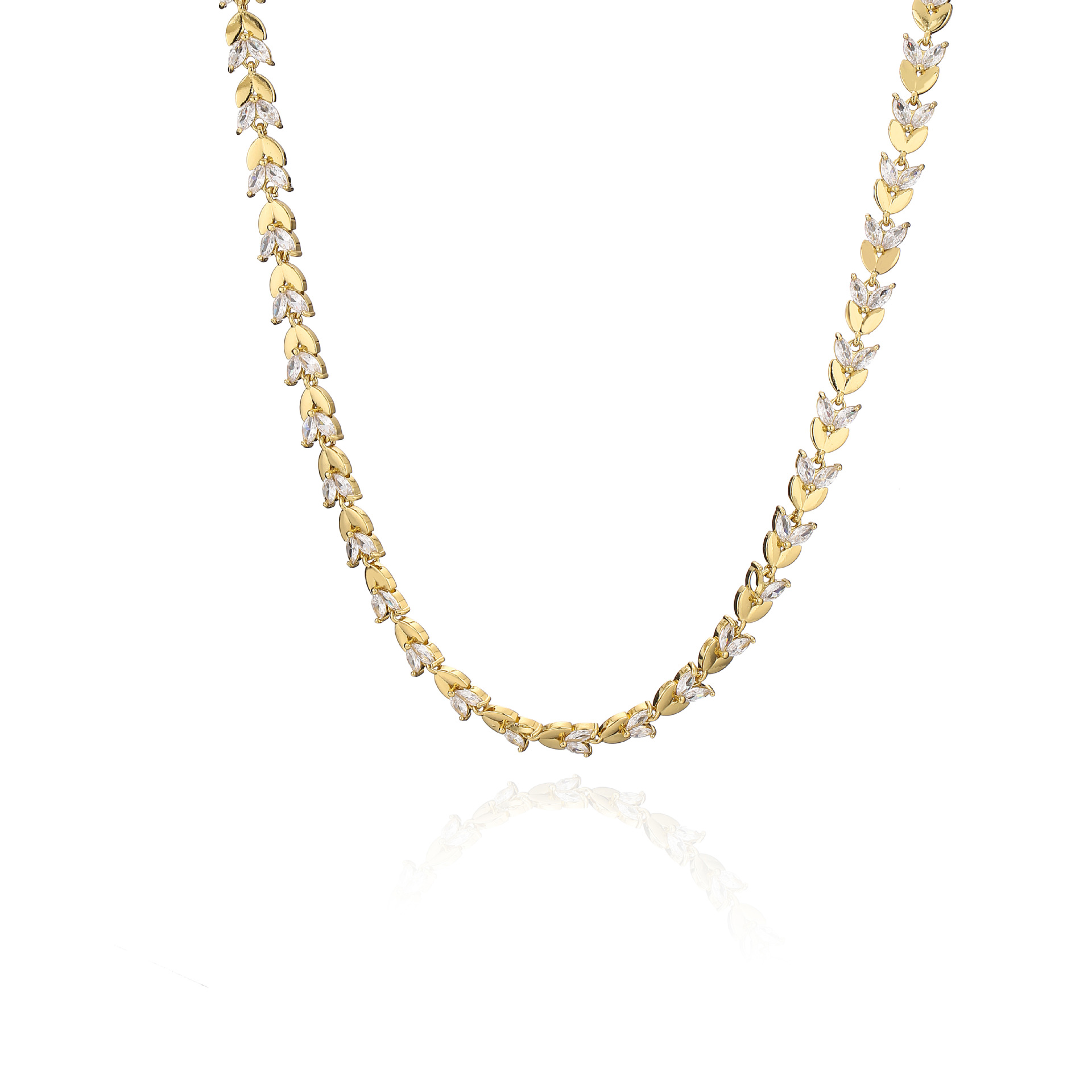 1:Gold Necklace 1 piece
