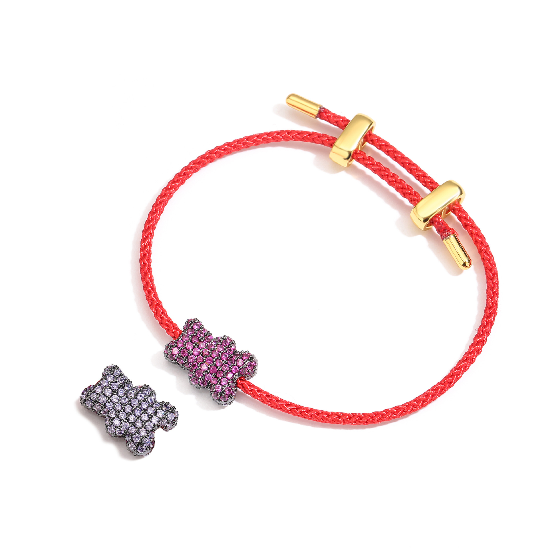 1:Red bracelet