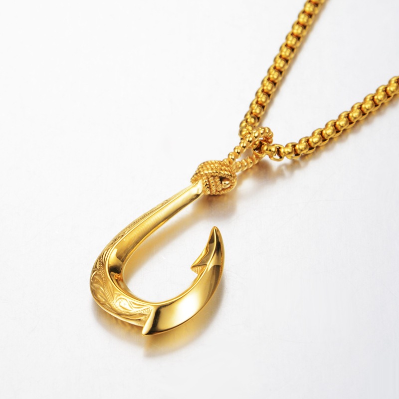 Gold necklace 70cm
