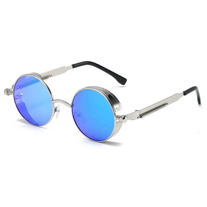 Silver frame ice blue