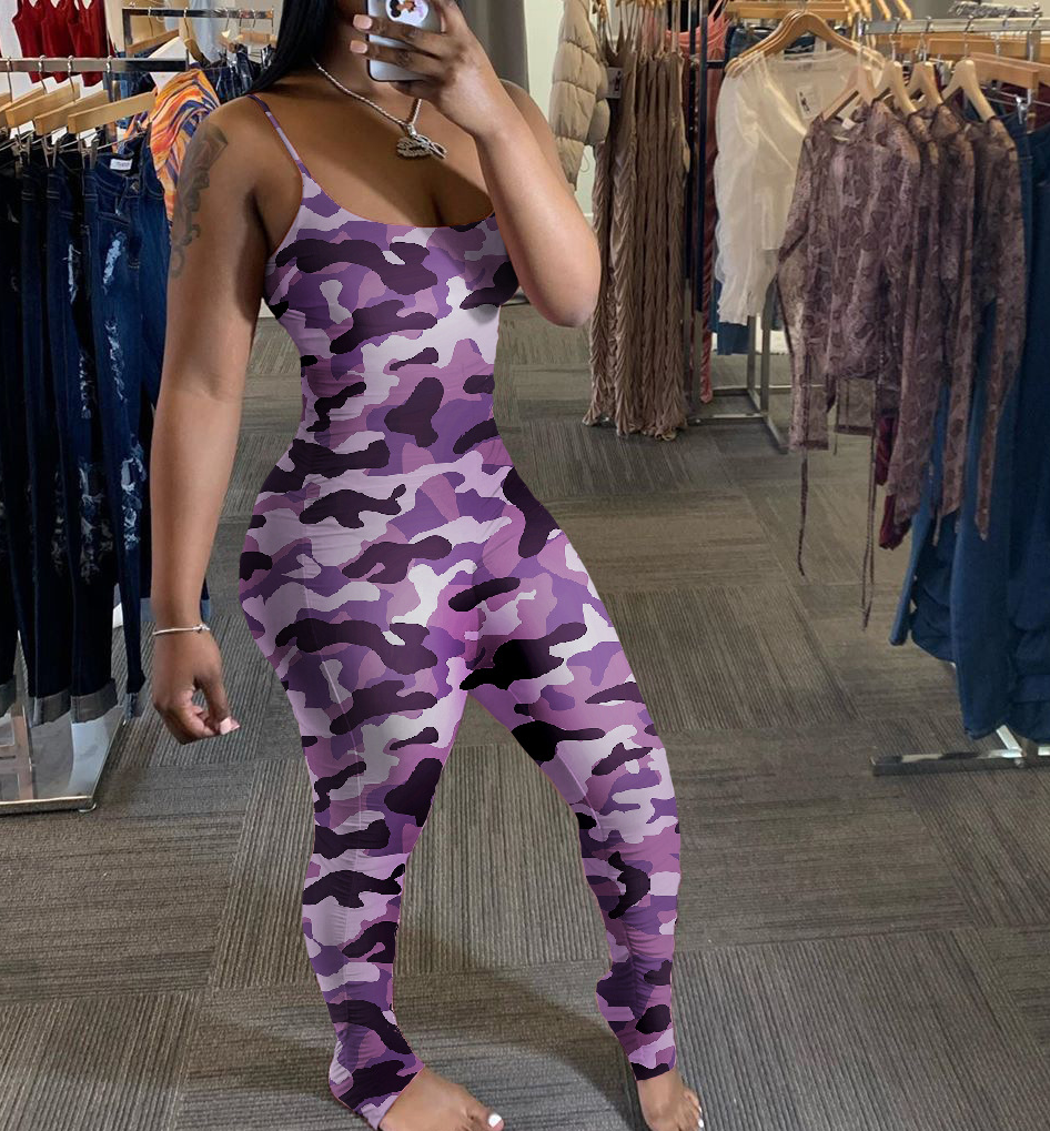 Purple camouflage