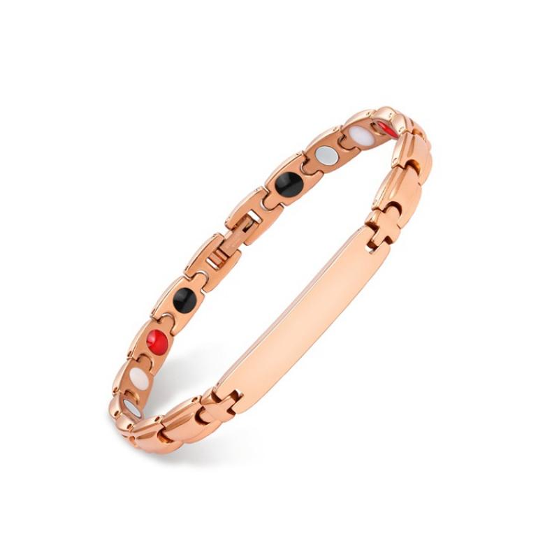 2 real rose gold plated