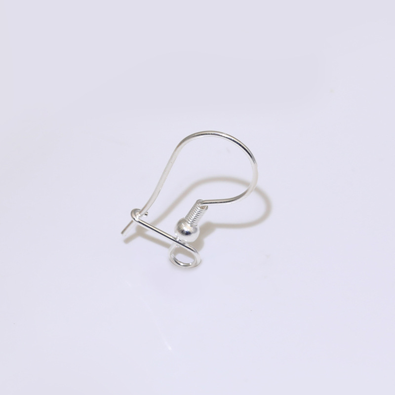 Can fold the ear hook [right ear] silver