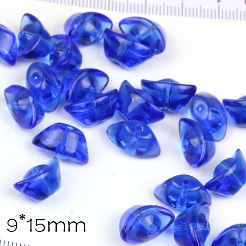 Transparent sapphire blue