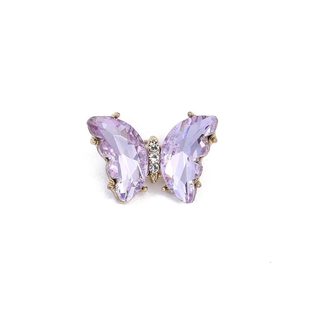 Purple butterfly2.2x1.6cm