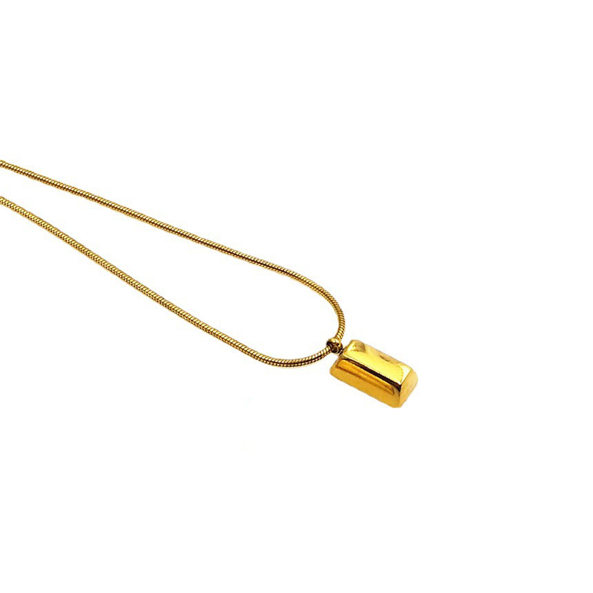 Gold Necklace 40 and 5cm(no words)