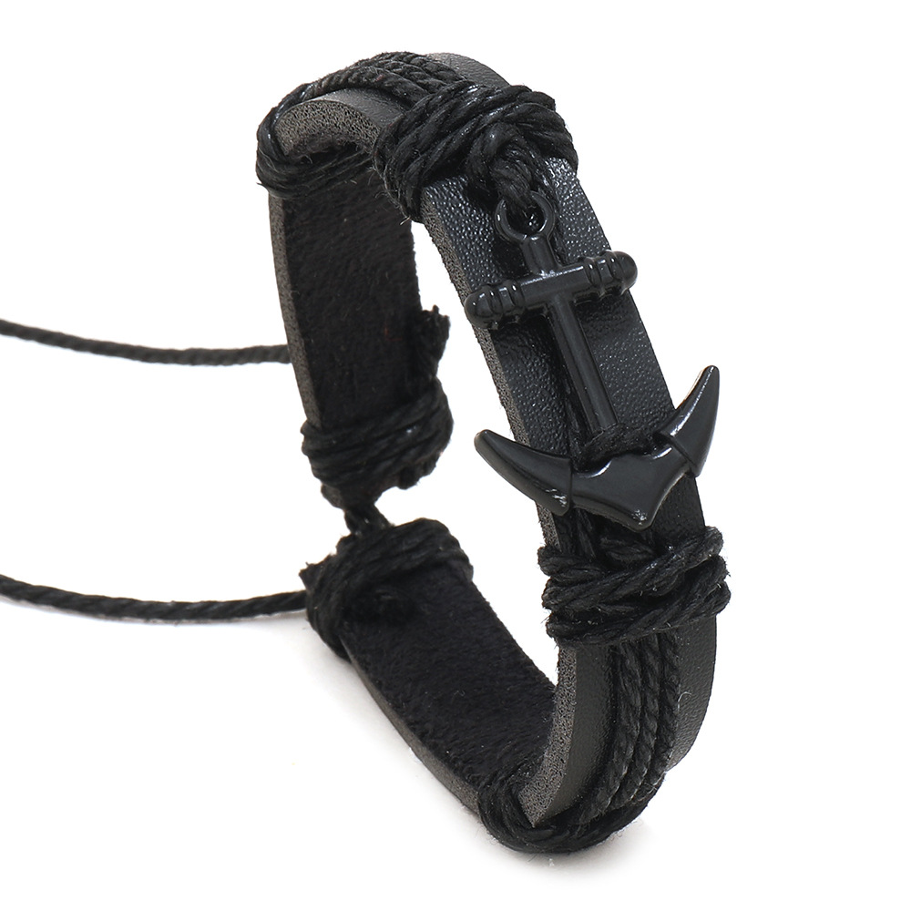 8 Black Leather Sea Anchor Type A
