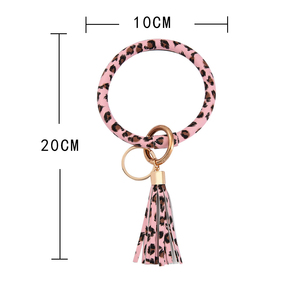 20:Pink leopard print