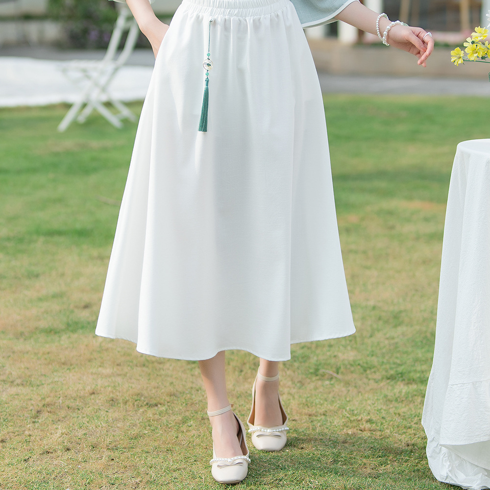 White half skirt