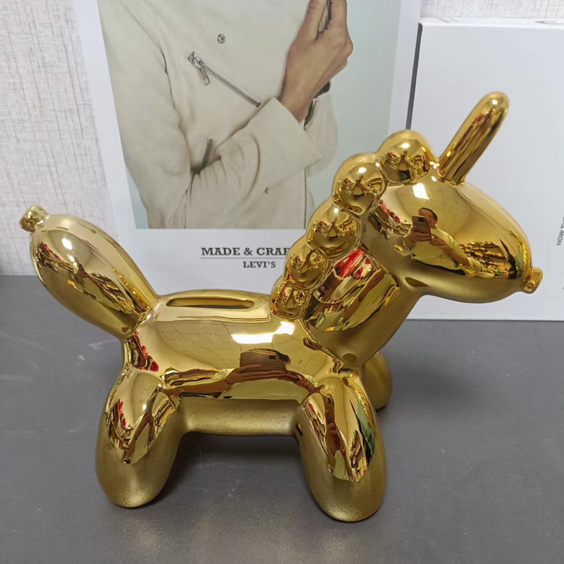 The golden Unicorn 18*9*15cm