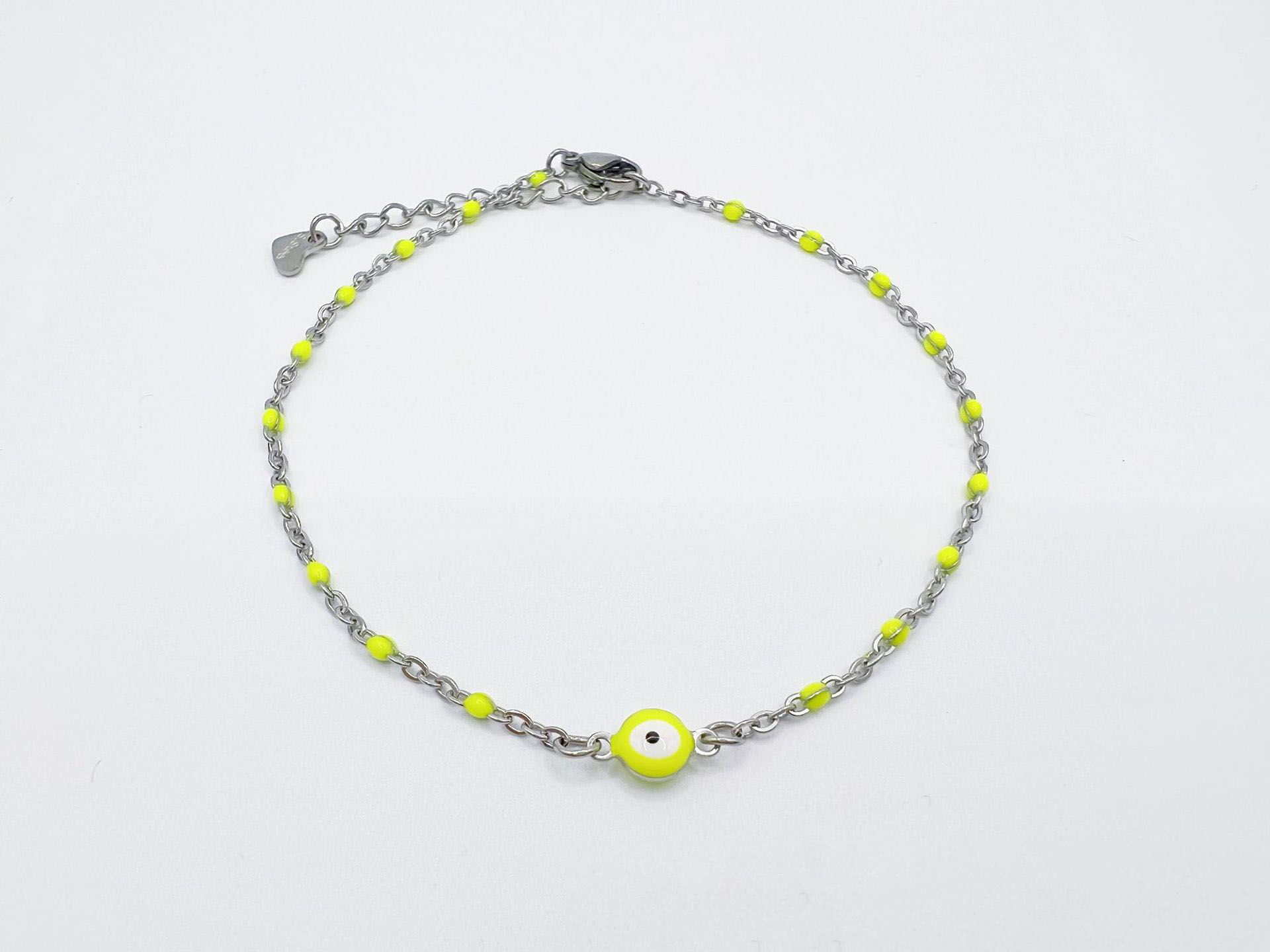 Steel color fluorescent yellow