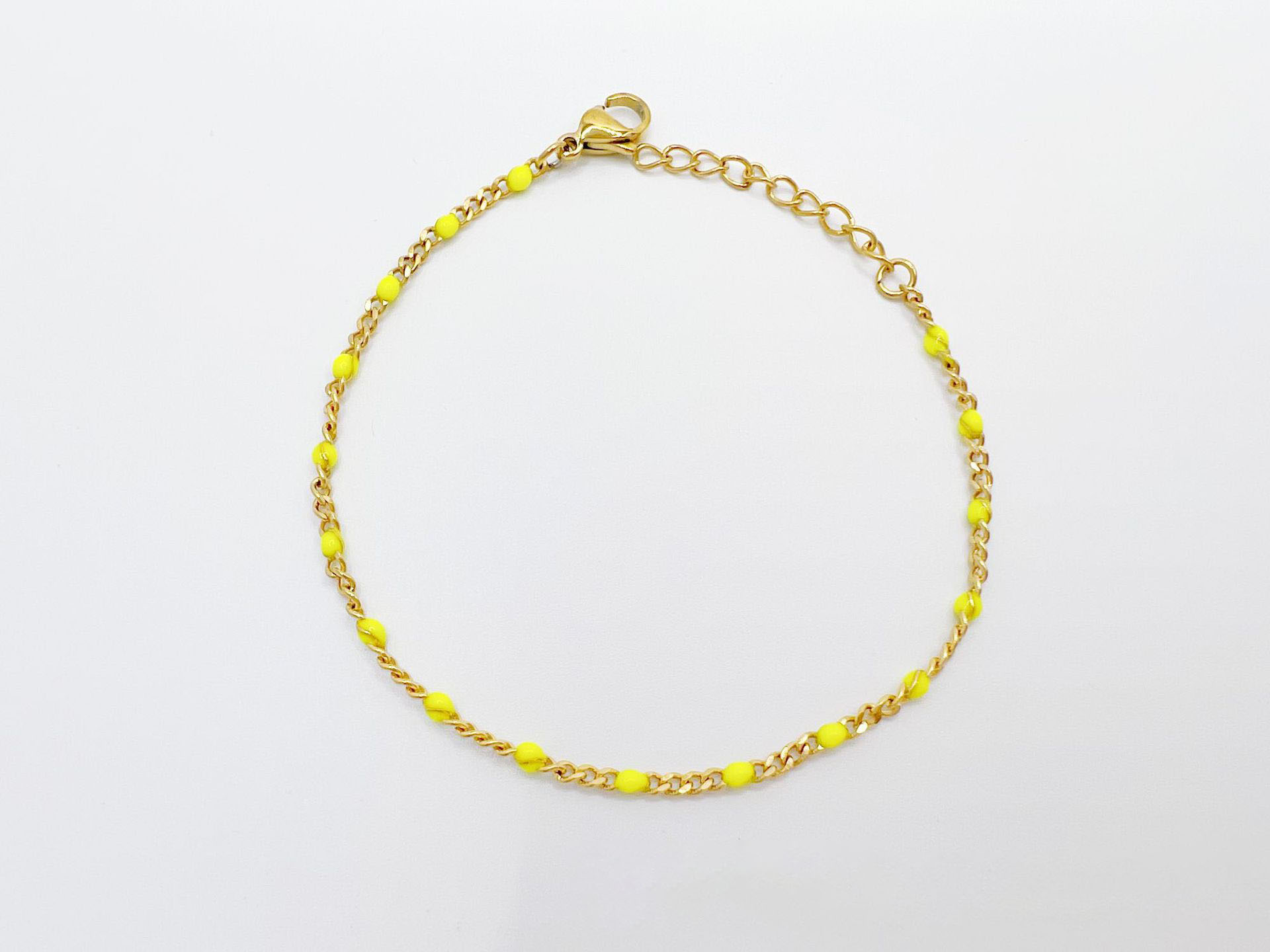 Bracelet fluorescent yellow