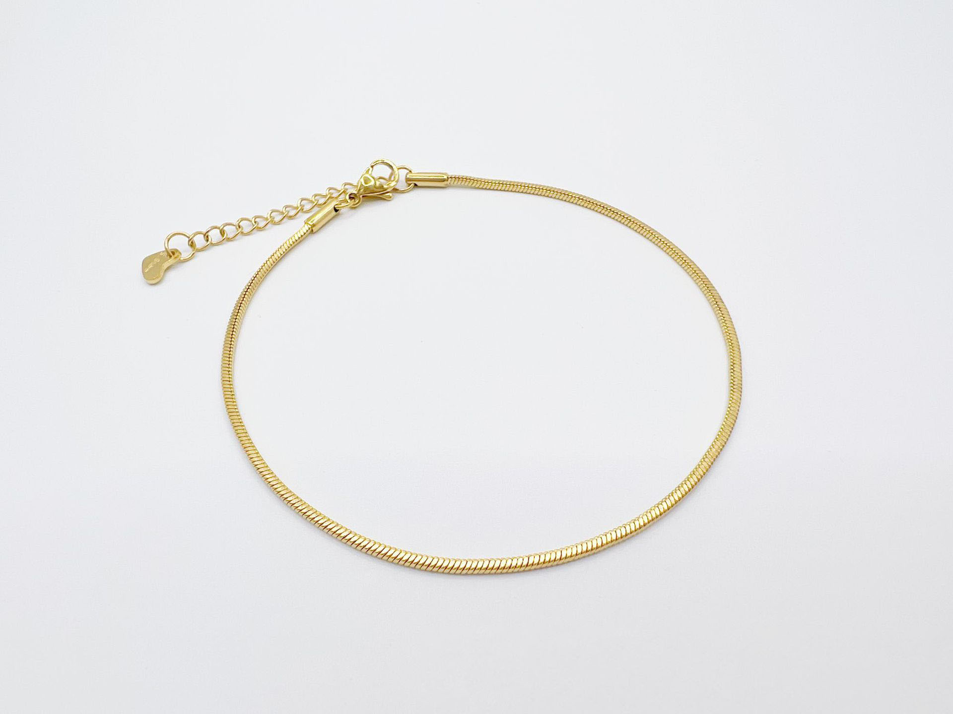 11:Snake chain gold color